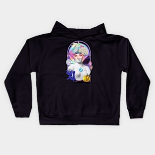 Greek Sculpture Kids Hoodie